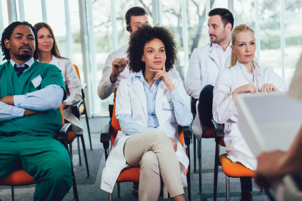 Healthcare Professionals In Meeting